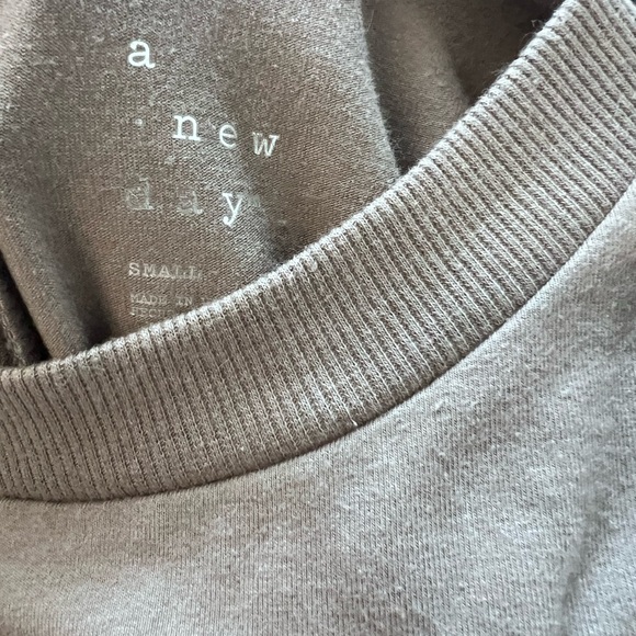 JOAH BROWN SMALL BLACK LONG CARIDGAN AND TAUPE DRESS A NEW DAY - Picture 4 of 8